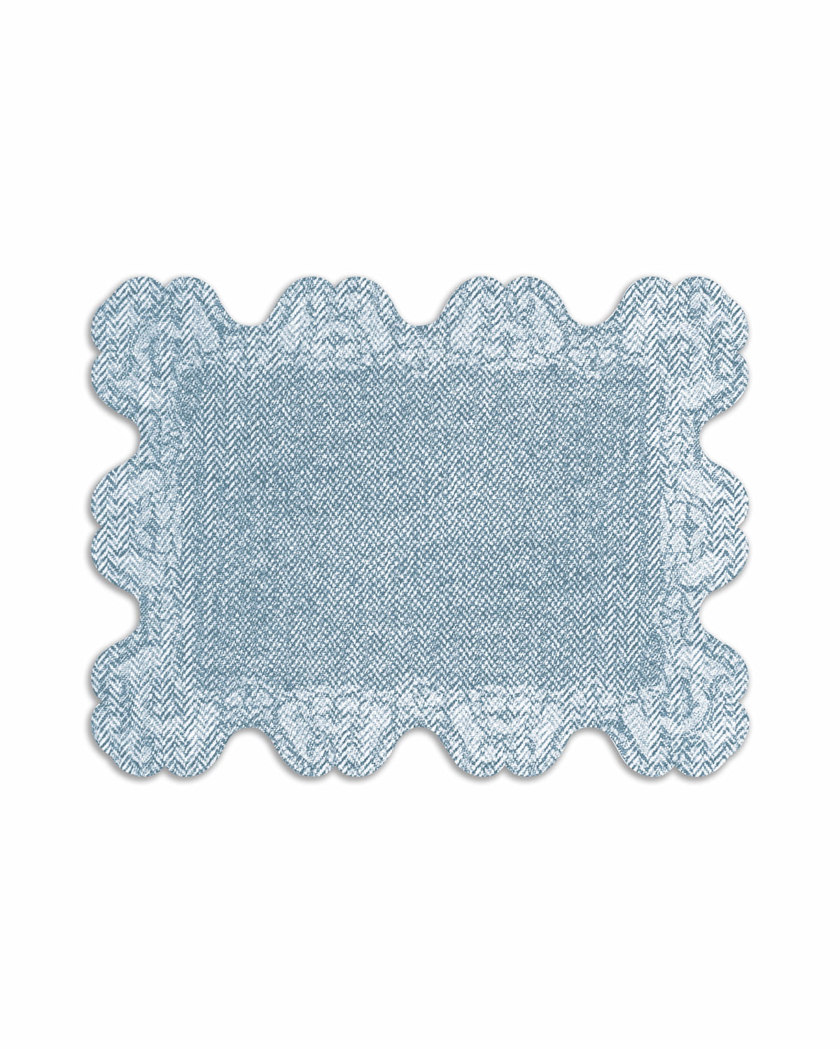 Tovaglietta americana aurora denim jeans azzurro