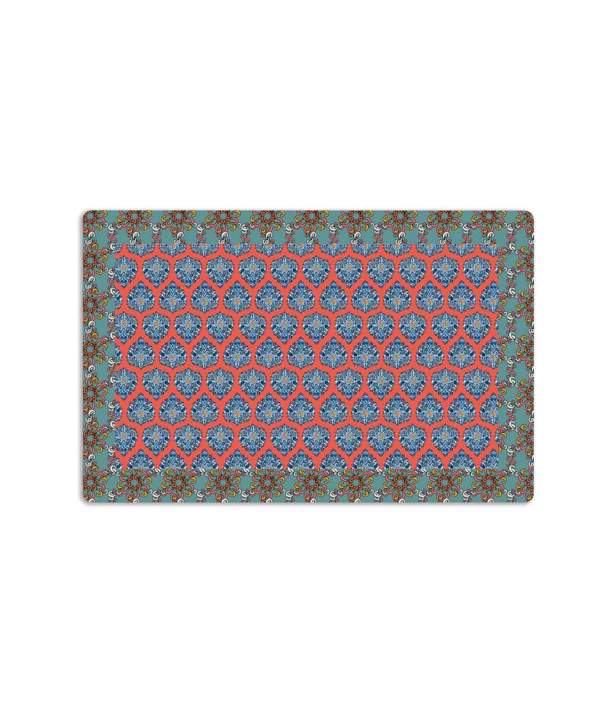tovaglietta americana gipsy bandana rosso blu